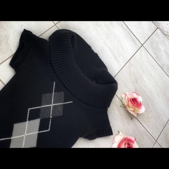 Turtleneck Sweater Dress Vintage Style - Picture 3 of 4